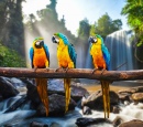 Blue-and-Yellow Macaws