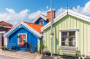 Wooden Houses in Karlskrona, Sweden