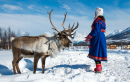 Sámi Woman in Lapland