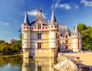 Chateau d'Azay-Le-Rideau, Loire Valley, France