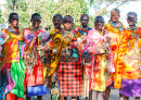 Masai Women with Souvenirs, Kenya